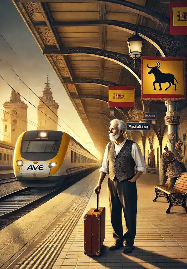 Andaluz volviendo a su tierra.