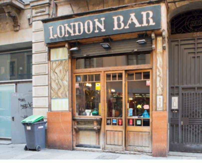 London Bar: legado histórico en el corazón de Barcelona